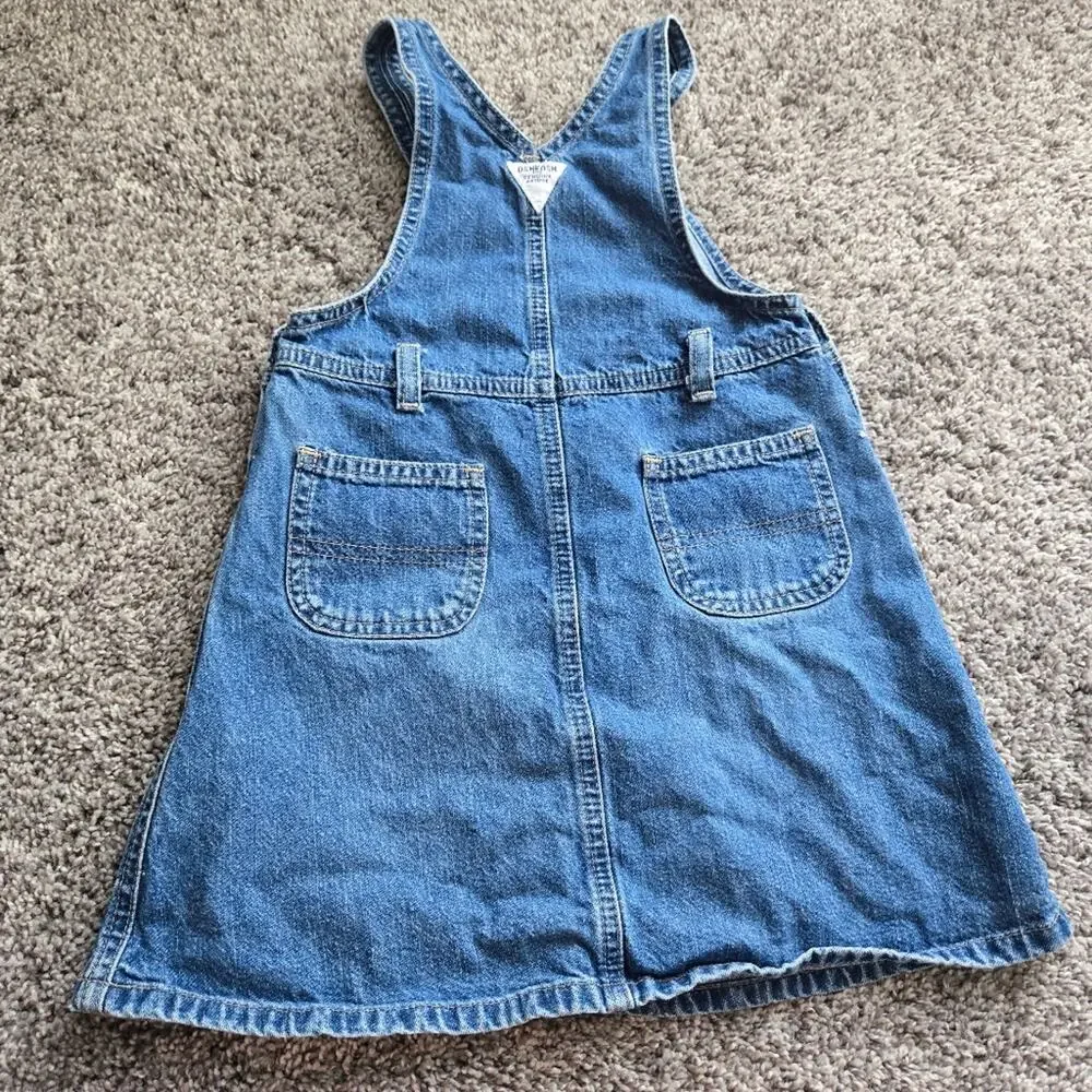 OshKosh B’gosh girl‎ 4T Denim Jumper Dress